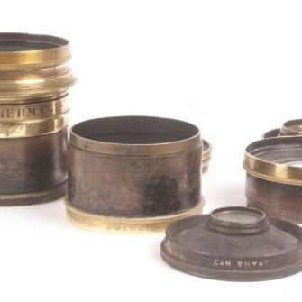 Objectif Hermagis avec compléments optiques.