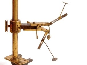 Pince myographique de Marey commercialisÃ©e par Breguet. 1884