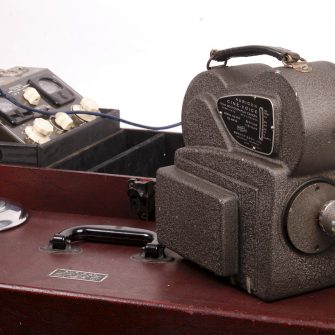 Auricon Ciné-Voice 16 mm sound on film camera.