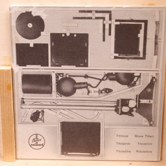 Paillard Bolex Titling Kit