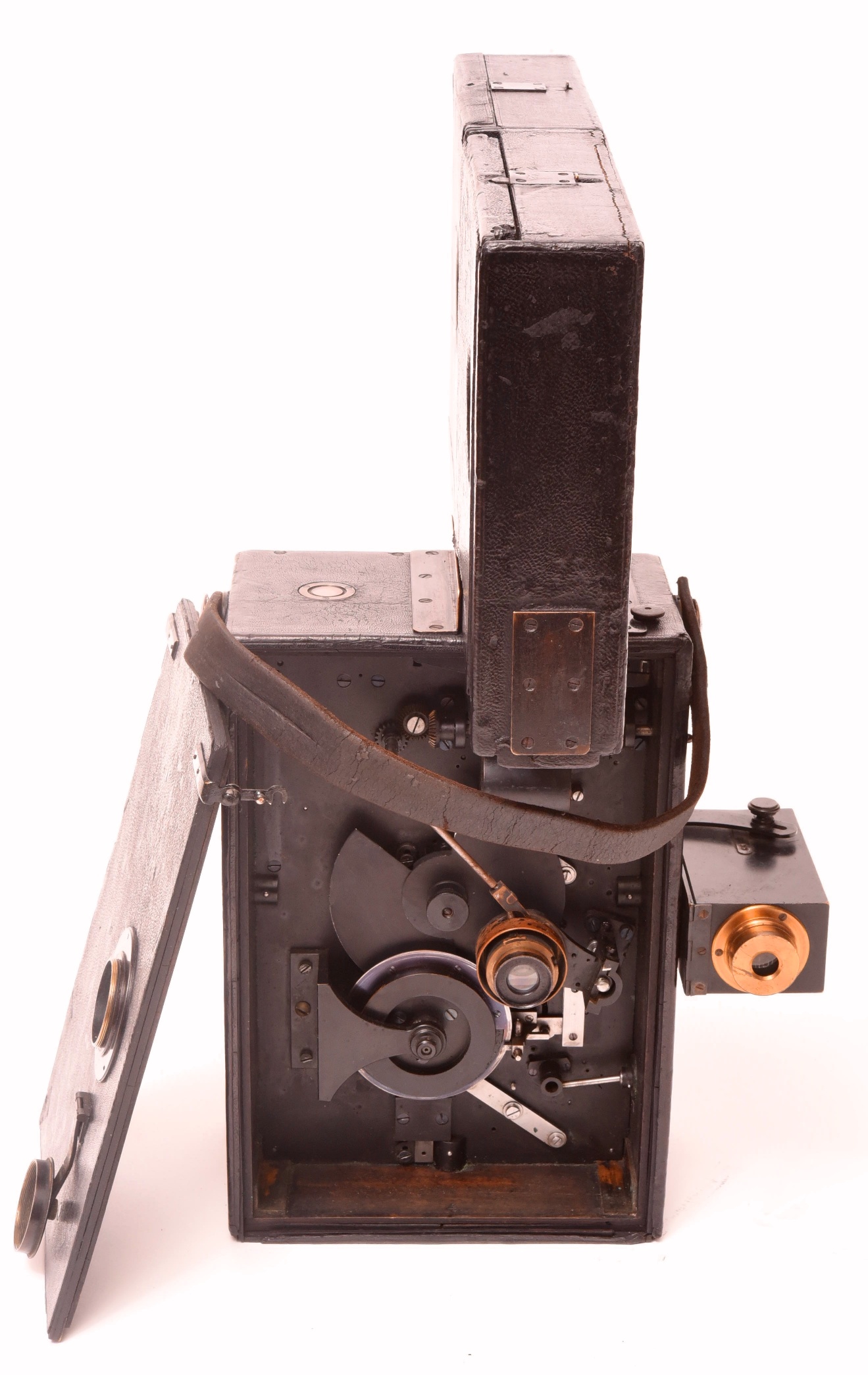 CAMERA PATHE WEBO super 16 mm objectif Angénieux Paris avec sa notice d'origine EUR 407,00 - FR
