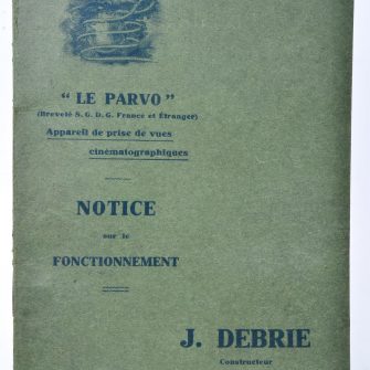Notice Debrie sur la Caméra « Le Parvo »