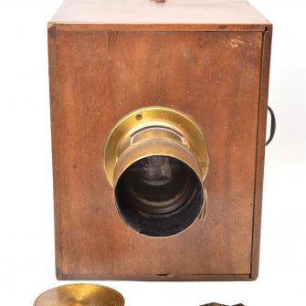 French collodion sliding box L. Puech