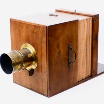 French collodion sliding box L. Puech