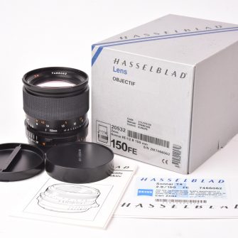 Objectif Hasselblad Carl Zeiss Sonnar FE T* f/2.8 – 150mm.