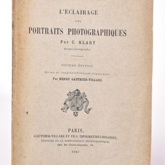 L’Éclairage des portraits photographiques, C. Klary