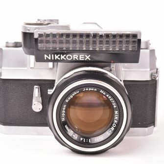 Nikkorex F Monture Bayonette avec Nikkor S 50mm f/1.4