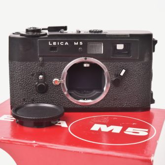 Leica M5 black, with original box, 1972
