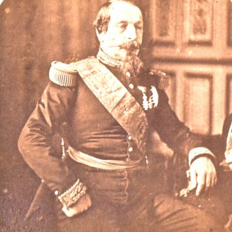 Vue stéréoscopique, Portrait de Louis Napoléon Bonaparte