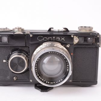Zeiss Ikon CONTAX I (f) avec Sonnar 50mm f/2 version nickel
