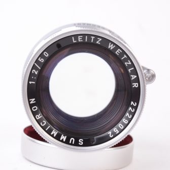 Objectif LEITZ Summicron chromé 50mm f/2