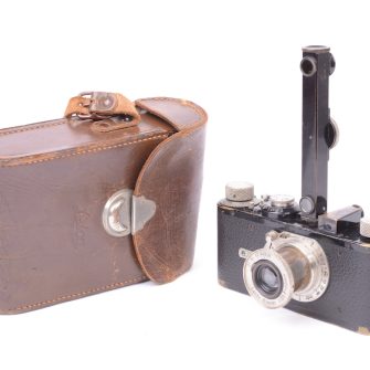 Leica I Elmar de 1930 avec télémètre et étui