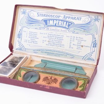 Visionneuse stéréoscopique publicitaire Impérial en coffret