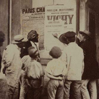 Vue stéréoscopique, Proclamation de la Campagne d’Italie, Jean Tongue