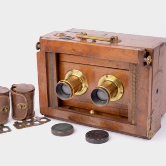 Chambre stéréoscopique 13×18 attribuée à Jonte