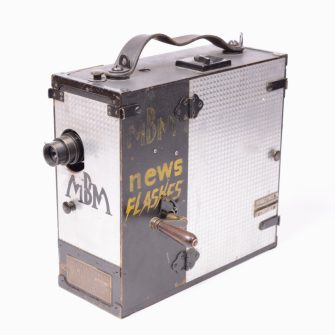 Universal Camera Model C, “News Flashes” Burke & James