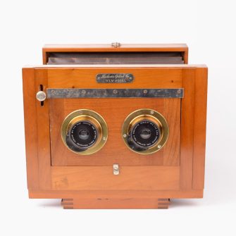 Rochester Optical Co. New model Folding Stereo camera