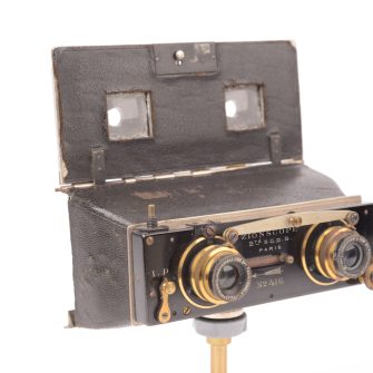 Zion Stereo camera Zionscope vers 1910