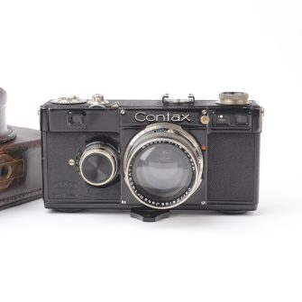 CONTAX 1 (d), objectif Sonnar “black nickel”, 50mm f/1.5