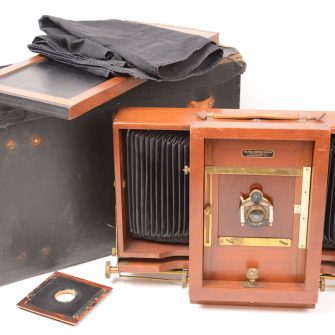 Kodak, Folmer & Schwing Banquet Camera, 7 x 17″ panoramique