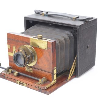 Chambre photographique coffret Alphonse Roland à Bruxelles.