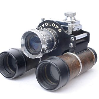 Toko Cyclops subminiature camera combined with binoculars