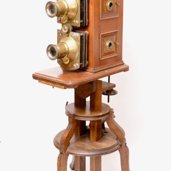 Lanterne de projection double du Comptoir Général de Photographie