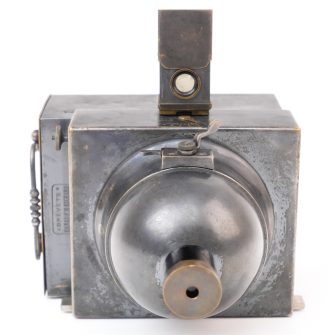 CONTI Photosphère 8×9 cm avec son rare magasin à plaques