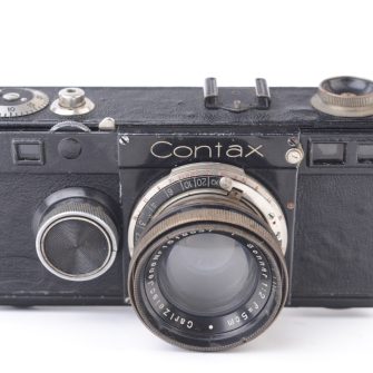 CONTAX I(a) V2 avec Sonnar black nickel de 1932