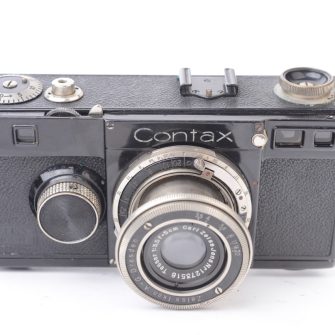 CONTAX I(a) V3 avec Tessar black nickel