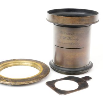Objectif L. W. KRANZ 460mm f/5,8.  Cover 11 in x 14 in