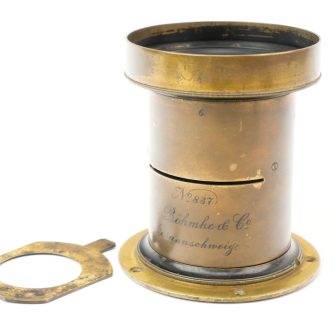 Rare Objectif CARL BÖHMKE aplanétique N°6