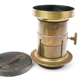 Important et rare objectif RODENSTOCK type Petzval