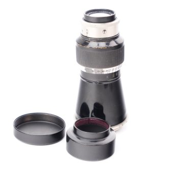 Objectif Leica Leitz “Mountain” Elmar f/6.3 – 105mm #128311. Monture M39.