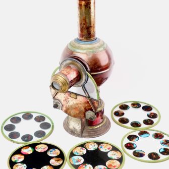 Lanterne Polychrome à disques