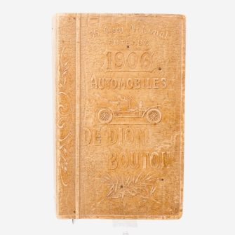 Stéréoscope-livre publicitaire, automobile Dion Bouton
