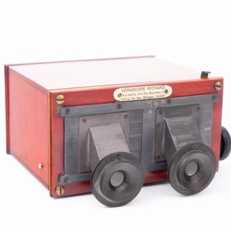 J. RICHARD Visionneuse 45x107mm pour autochromes