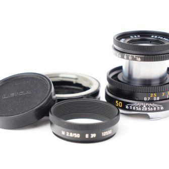 LEITZ Elmar-M 50mm f/2.8 / rentrant