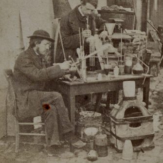 Photographie stéréoscopique. Préparation du Collodion. 1860
