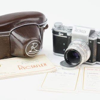 RECTAFLEX 1300 avec Tessar 50mm f/2.8 T