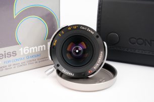 Objectif Carl Zeiss Hologon T* f/8 - 16mm monture Contax G #7989700.
