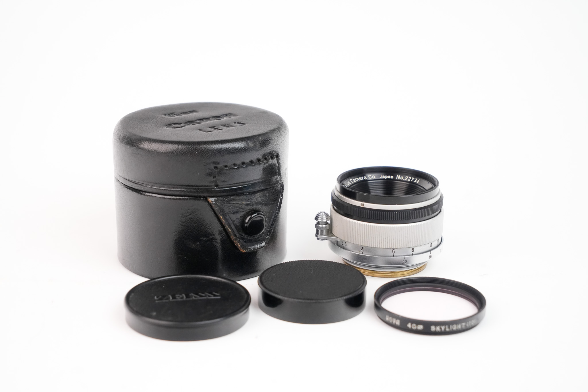 Objectif LTM Canon Lens f/1.8 - 35mm #22734.